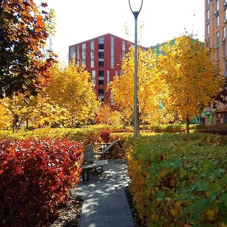 Georgeous Bright Studio In A Bright Residential Complex Comfort Town Кт-08 เคียฟ ภายนอก รูปภาพ
