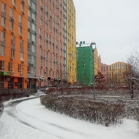 Georgeous Bright Studio In A Bright Residential Complex Comfort Town Кт-08 เคียฟ ภายนอก รูปภาพ