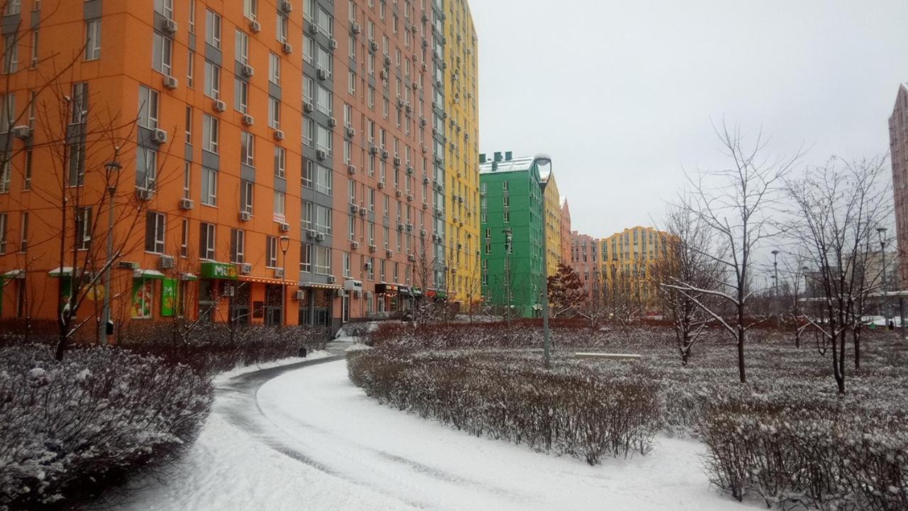 Georgeous Bright Studio In A Bright Residential Complex Comfort Town Кт-08 เคียฟ ภายนอก รูปภาพ